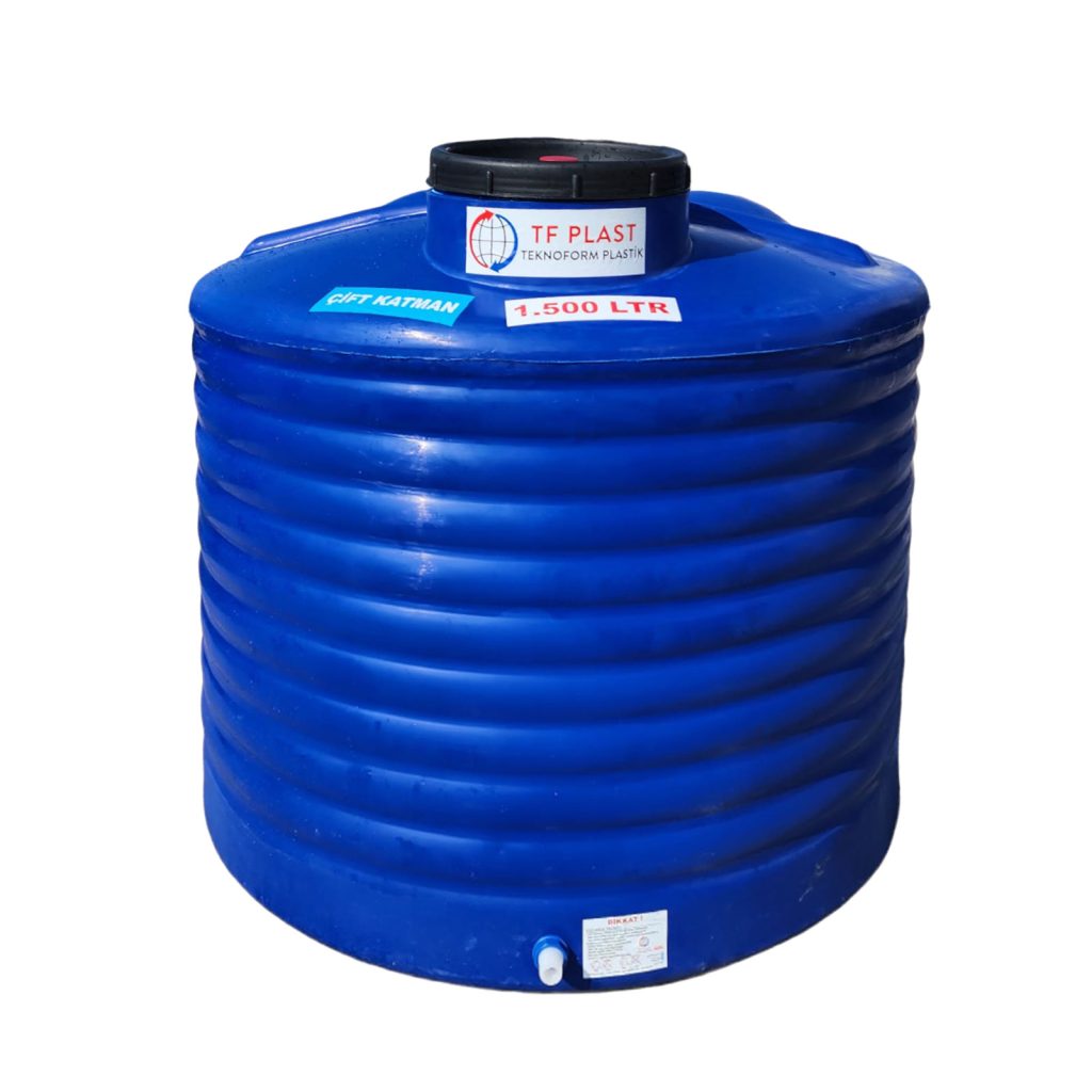 Dikey Su Deposu 1.500 Litre
