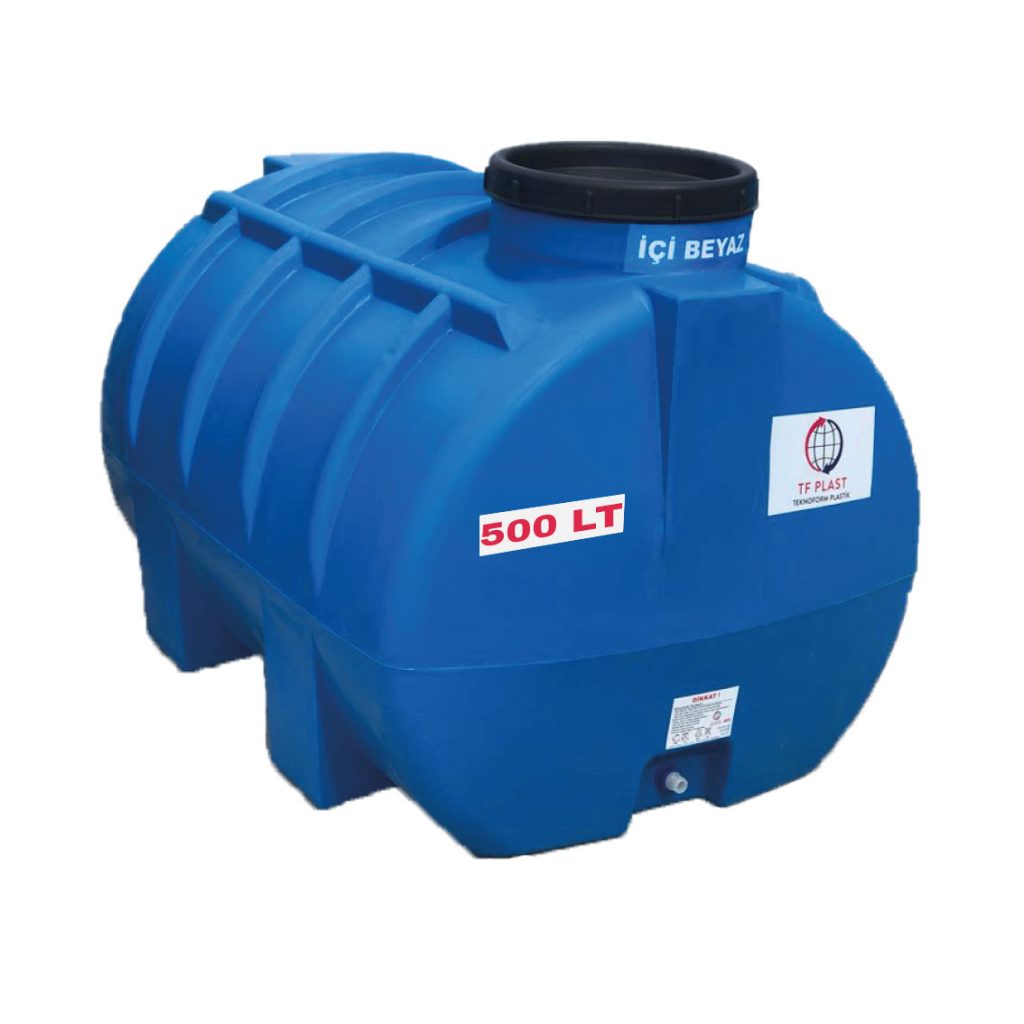 Yatay Su Deposu 500 Litre